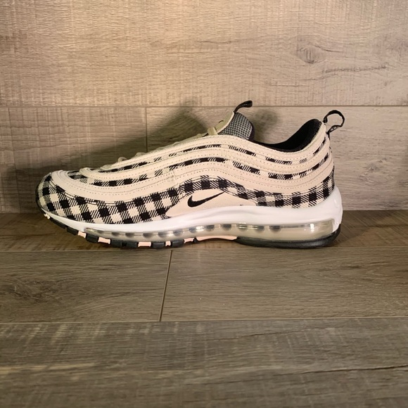 Nike Air Max 97 Premium Plaid Light Cream / Black - Picture 3 of 4